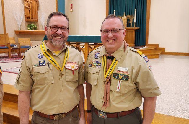 Principal Jeremy Joseph receives St. George Medal